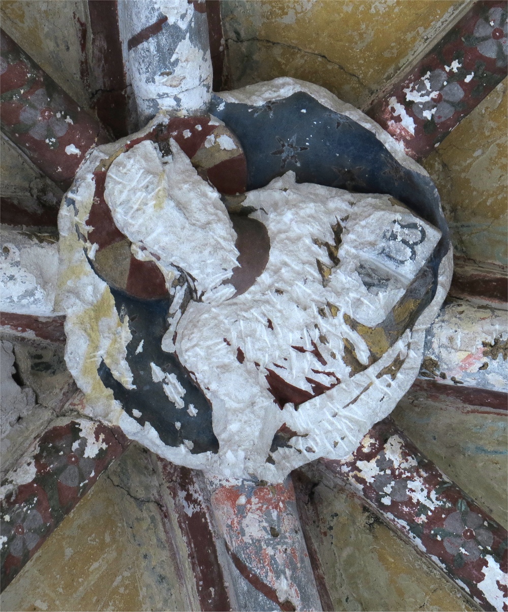 Abbaye de la Trinit de Vendme, clef de voute du Christ  la fin des temps.